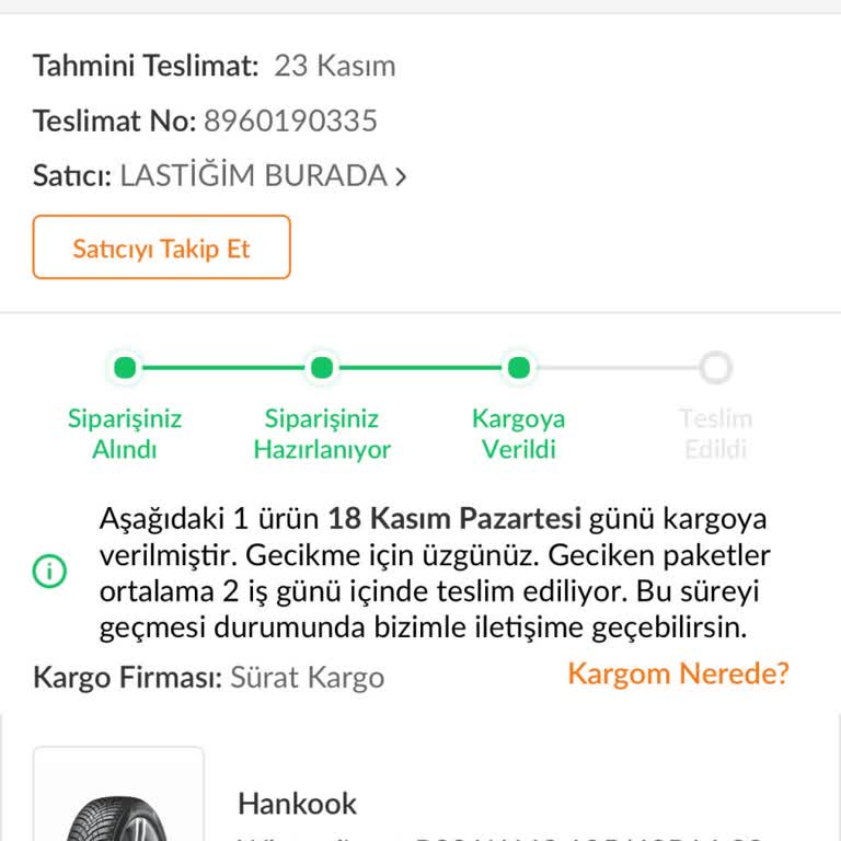 Kargo Teslimatında Gecikme Ve İletişim Sorunu