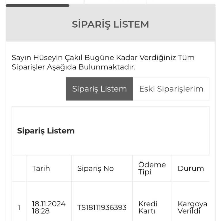 Sipariş Verildi, Kargo Ortada Yok