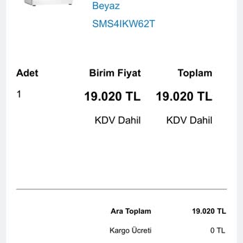 Yanlış Adres Mağduriyeti: Bosch Bulaşık Makinesi Teslim Edilemiyor