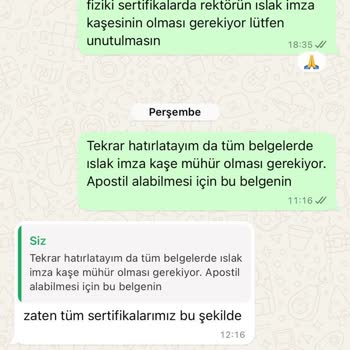 Gedik Üniversitesi'nden Aldığımız Kurs Belgeleri Sorunu