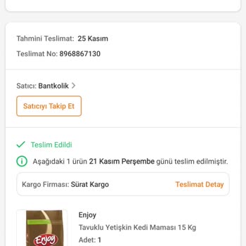 Yanlış Ürün Gönderimi Ve İletişim Sorunu