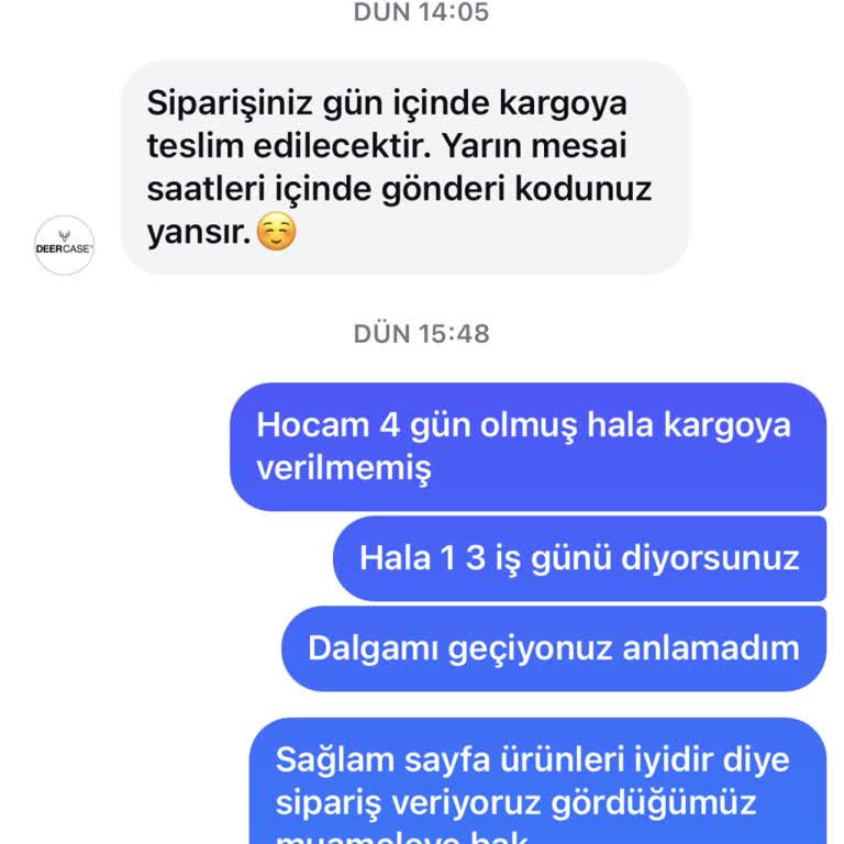 Sipariş Sürecindeki Belirsizlik Ve Gecikme