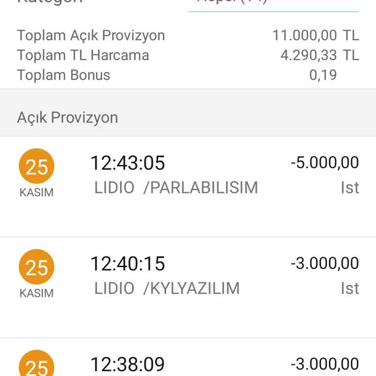 Kredi Kartımdan İzinsiz Çekimler