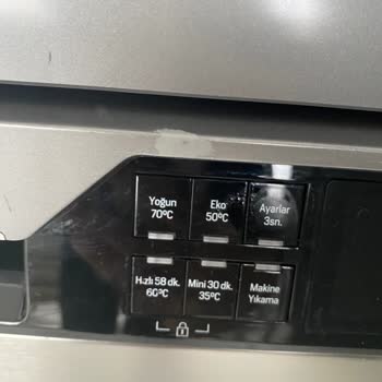 Bulaşık Makinesi Kapağında Renk Soyulması Ve Garanti Sorunu