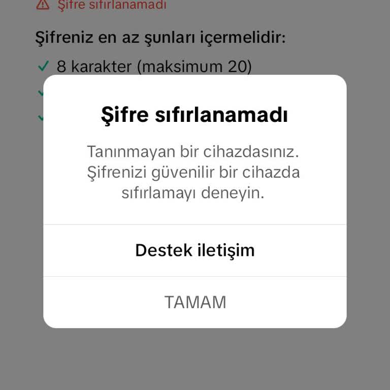 TikTok Hesabıma Erişemiyorum!