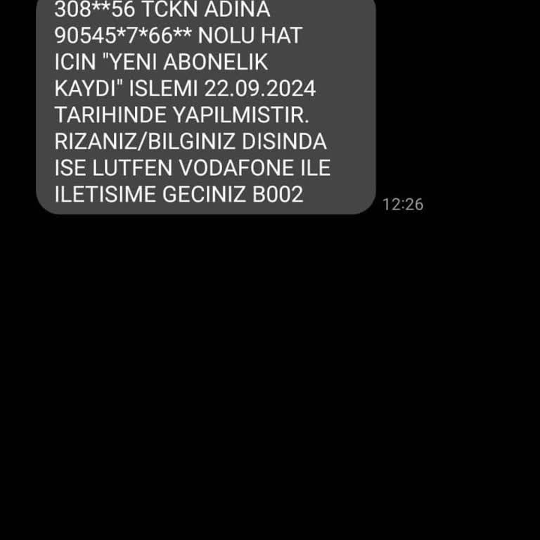 Yanlış Hat Başvurusu: Bilgi Talebi