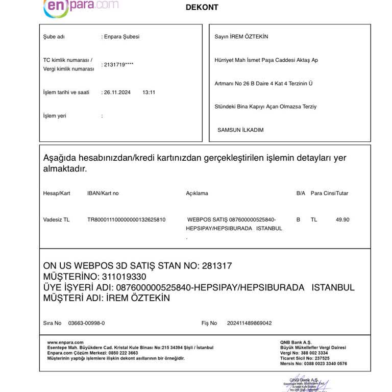 Silinmiş Hesaptan İzinsiz Üyelik Ücreti Kesintisi