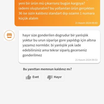 Yanlış Ürün Ve İade Sorunu: Müşteri Mağduriyeti