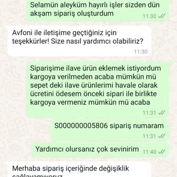 Kargoya Verilmeyen Sipariş Ve İletişimsizlik Sorunu