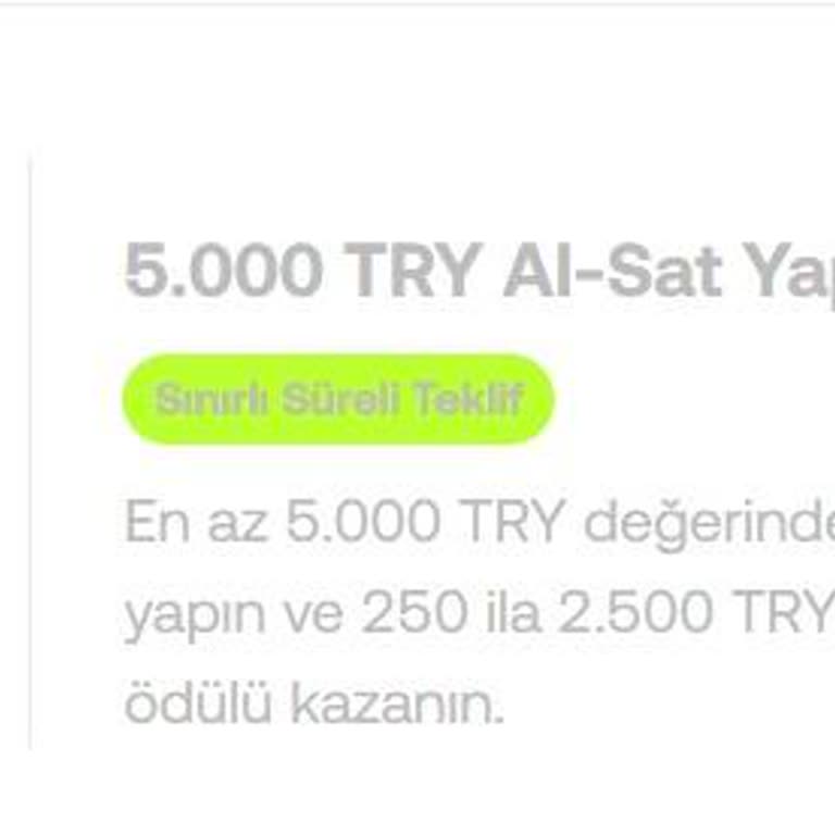 Kampanya Ödülü Hayal Kırıklığı: Okx TR'de Beklenmedik Sorun