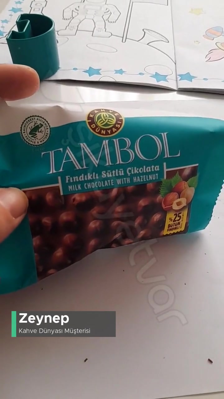 Kahve Dünyası Tambol Fındıklı Çikolata! videonun kapak resmi