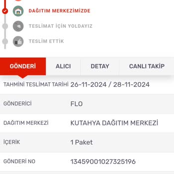 Reebook Ayakkabılarım Nerede? FLO Ve Kargo Şirketi İlgisizliği!
