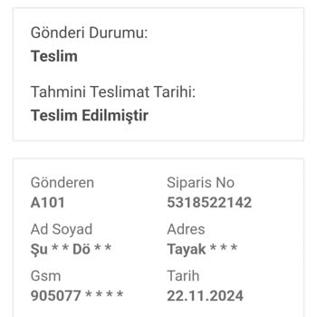 Teslim Edilmeyen Parfümler Ve Ulaşılamayan Müşteri Hizmetleri