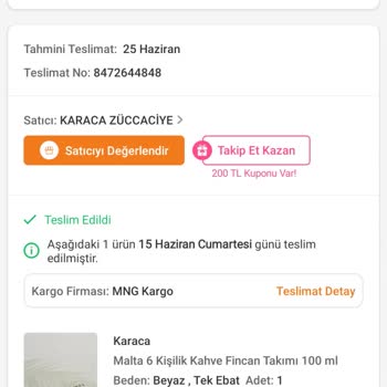 Eksik Teslimat Ve İletişim Sorunu