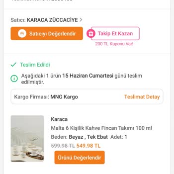 Eksik Teslimat Ve İletişim Sorunu