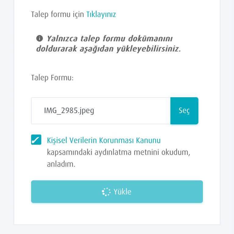 Bireysel Emeklilik İptalinde Yükleme Sorunu