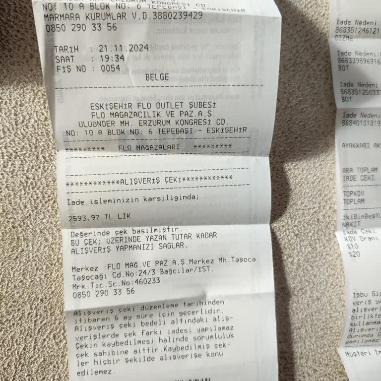 FLO'da İade Sorunu: Para İadesi Yerine Zorla Çek Verildi!