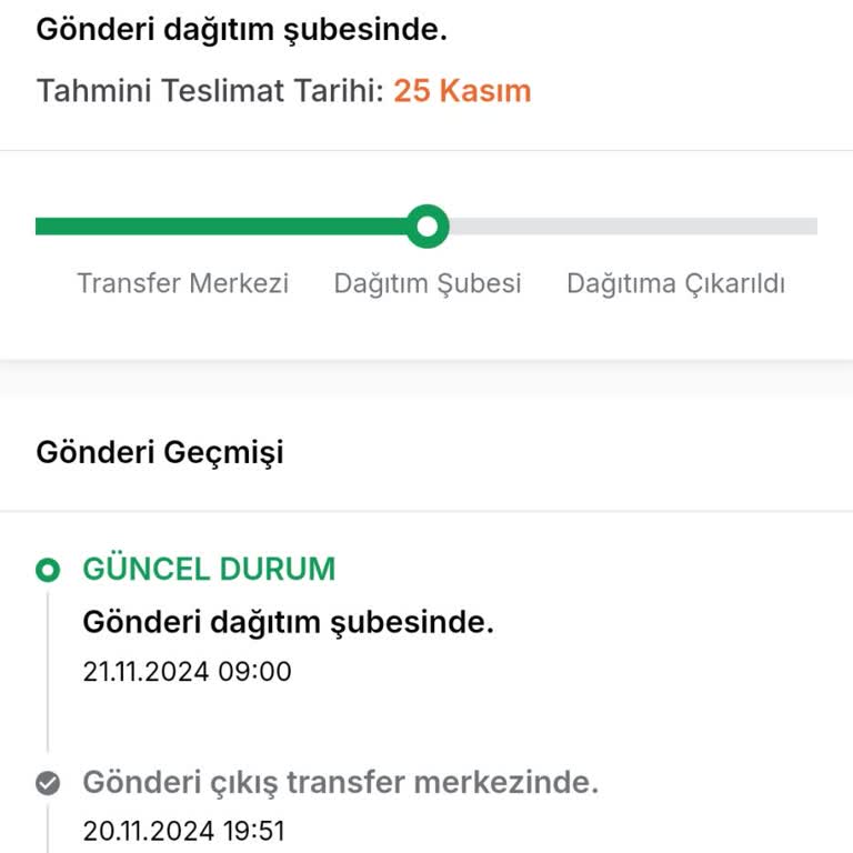 Geciken Kargo Teslimatı Mağduriyeti