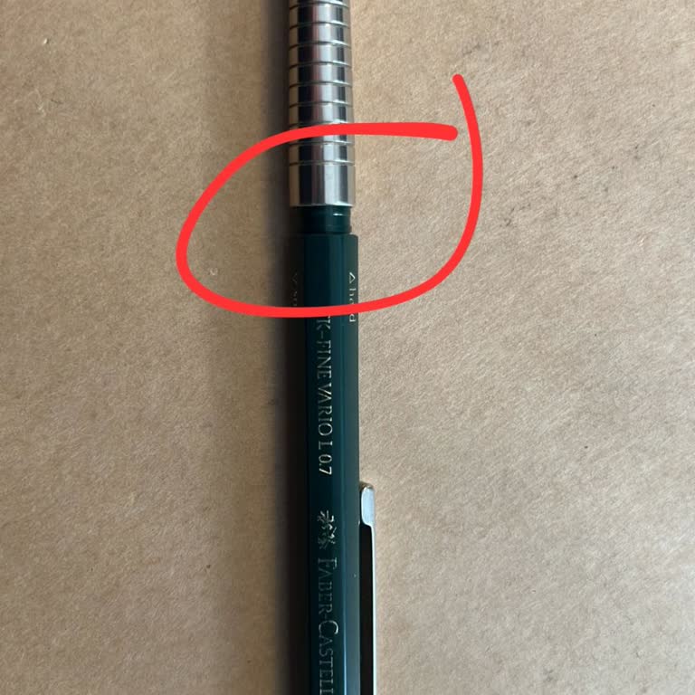 Faber-Castell Ömür Boyu Garantili Kalemde Uç Atma Sorunu