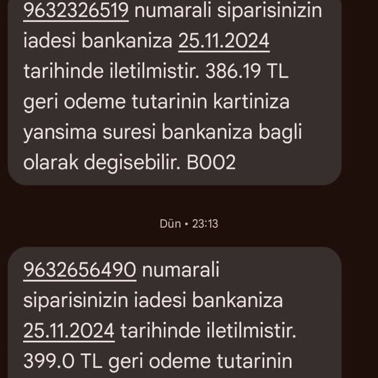 Para İadesi Sorunu Ve Banka İletişim Zorluğu