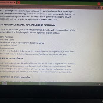 İade Sürecinde Yaşanan Zorluklar Ve İletişim Eksikliği