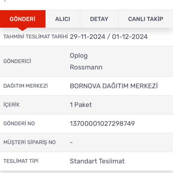 Rossmann Online Alışverişte Kargo Gecikmesi Ve Müşteri Hizmetleri Sorunu