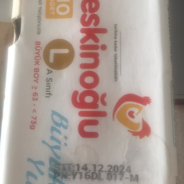 Keskinoğlu Yanıltıcı Yumurta Boyutu Sorunu