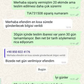 Teslimat Gecikmesi Ve Yetersiz İletişim