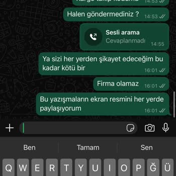 Avmpark'tan Sipariş Ettiğim Erzak Dolabı Hala Teslim Edilmedi