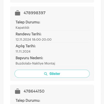 Darbeli Buzdolabı Ve Yetersiz Müşteri Hizmetleri