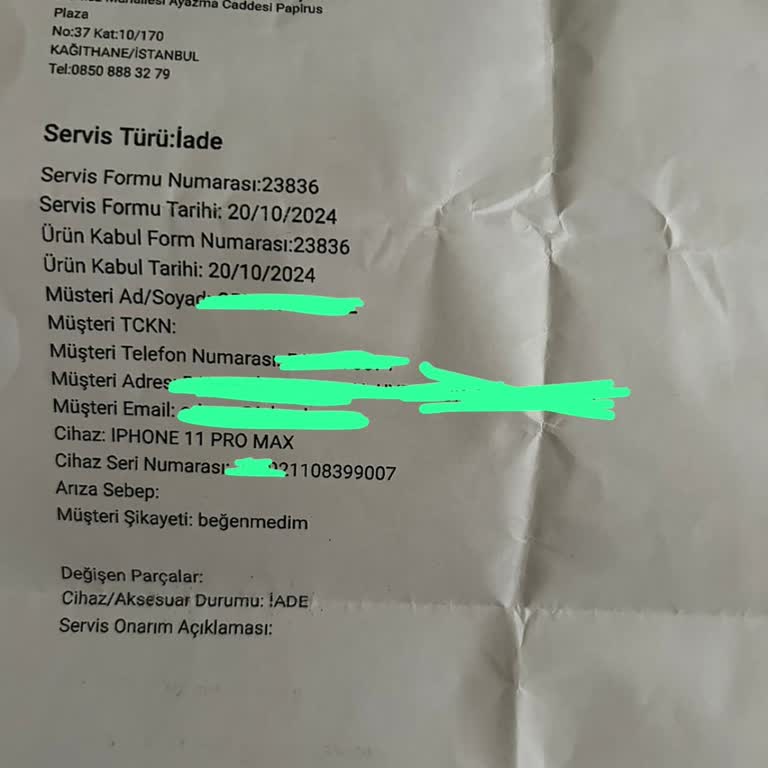 EasyCep Balıkesir Mağazasında İade Sürecinde Gecikme Ve Mağduriyet