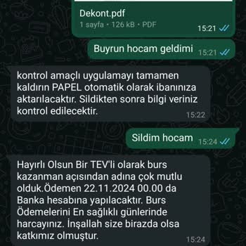 Burs Ödemesi Gecikmesi Mağduriyeti