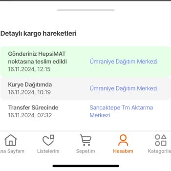 Hepsiburada E-ticaret Sürecinde Yaşanan Gecikme Ve İade Problemi