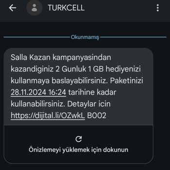 Salla Kazan Kampanyasında Beklenmedik Veri Tüketimi