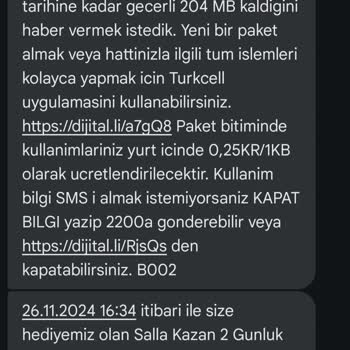 Salla Kazan Kampanyasında Beklenmedik Veri Tüketimi