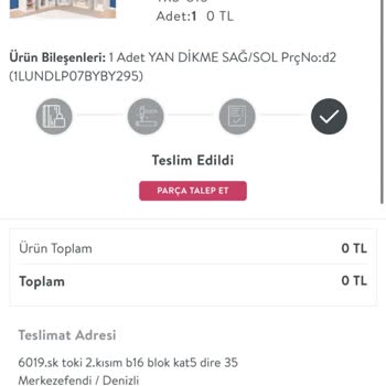 Vivense'den Aldığım Ürün Sorunu: Teslimat Ve Müşteri Hizmetleri Hayal Kırıklığı