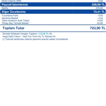 Turkcell Haksız Fatura Ücretleri Ve Gecikme Bedelleri!