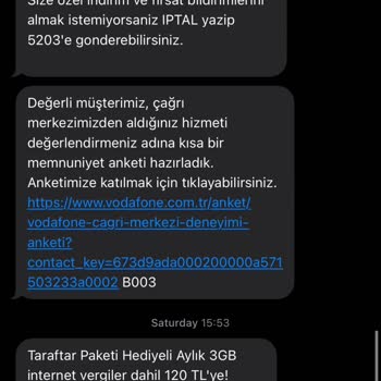 İzinsiz SMS Gönderimi Ve Yanıltıcı Bilgilendirme Sorunu