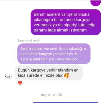 Kargoya Verilmeyen Ürün Ve Yanıltıcı Bilgilendirme