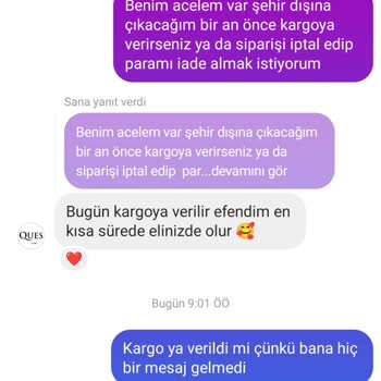 Kargoya Verilmeyen Ürün Ve Yanıltıcı Bilgilendirme