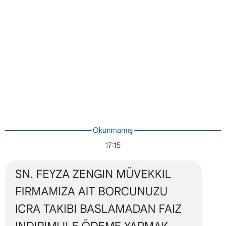 İzinsiz Kişisel Veri Kullanımı Ve Yanıltıcı İcra Mesajı
