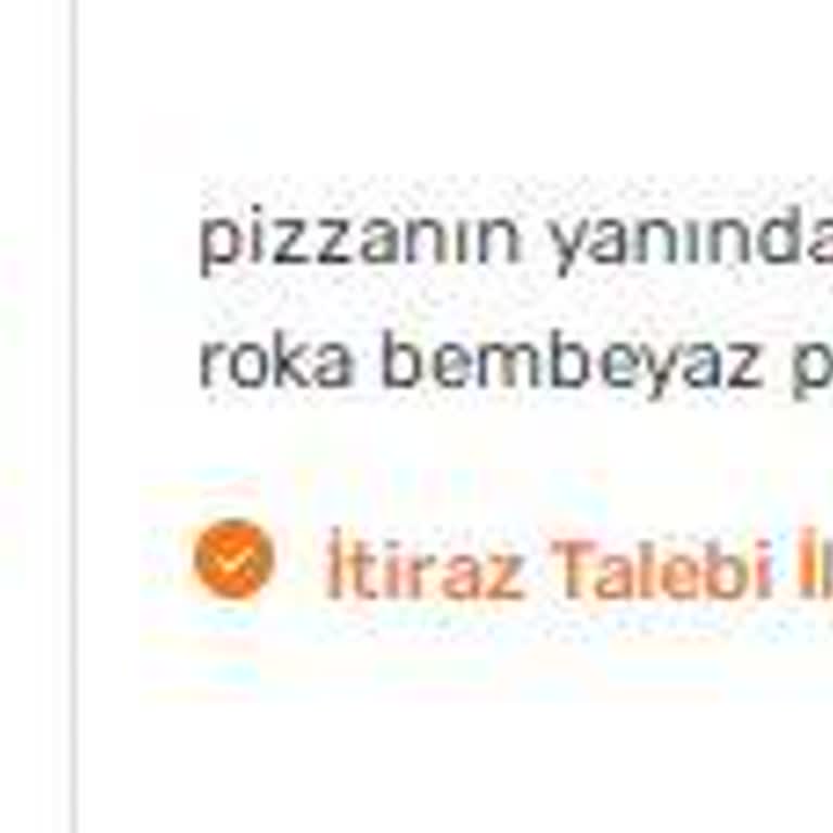 Trendyol Yemek Olumsuz Yorumun Silinmemesi Üzerine İtiraz