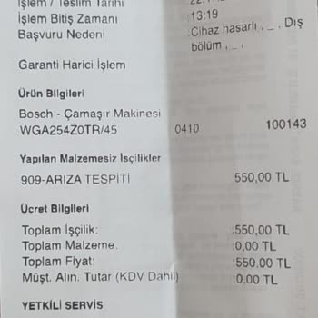 Engelli Müşterinin Bosch Çamaşır Makinesi İade Sorunu