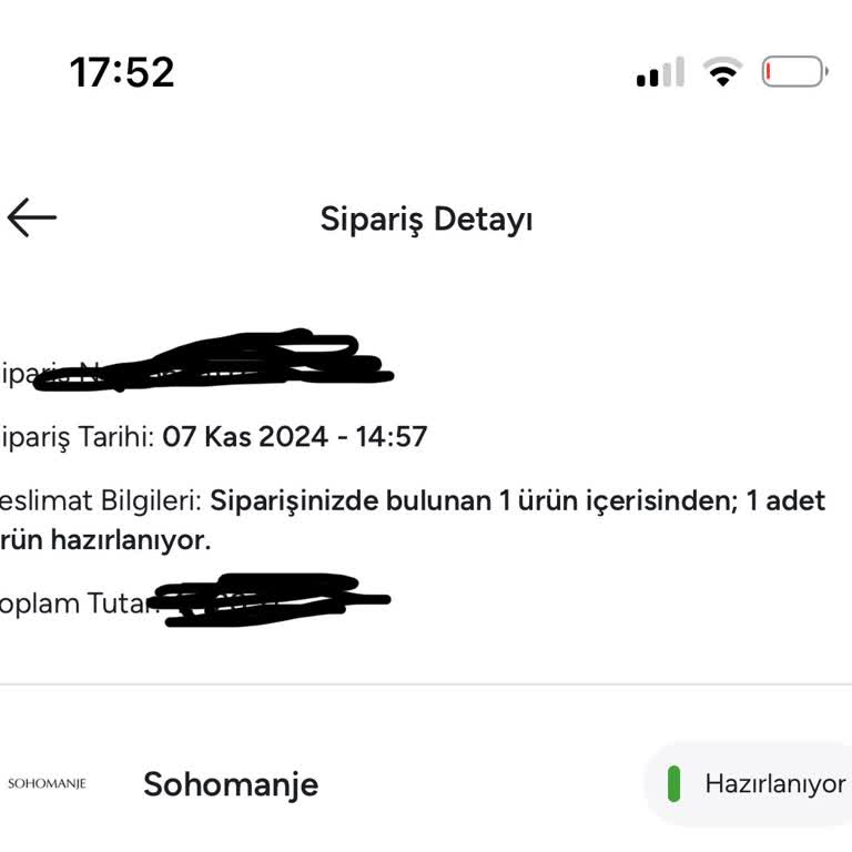 Sipariş Gecikmesi Ve Yanıltıcı Bilgilendirme
