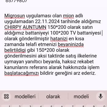 Yanıltıcı Ürün Ölçüleriyle Müşteri Mağduriyeti