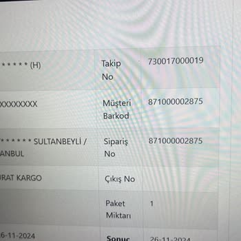 Kargo Takip Sorunu Ve İade Zorluğu