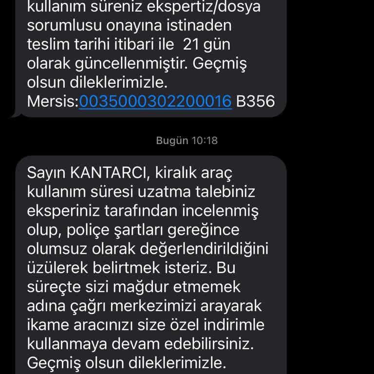 İkame Araç Süresi Ve Yanıltıcı Bilgilendirme Sorunu