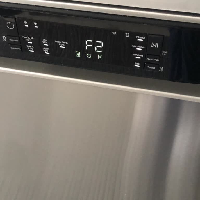 Vestel Bulaşık Makinesi F2 Hatası Ve İlgisizlik