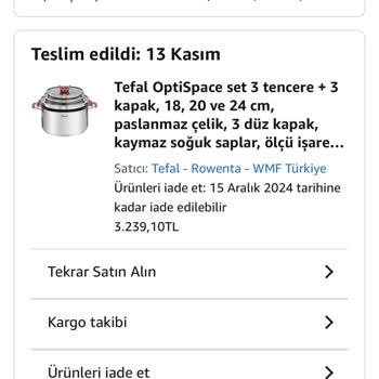 Tefal Çelik Tencere Setinde Beklenmedik Kalite Sorunları