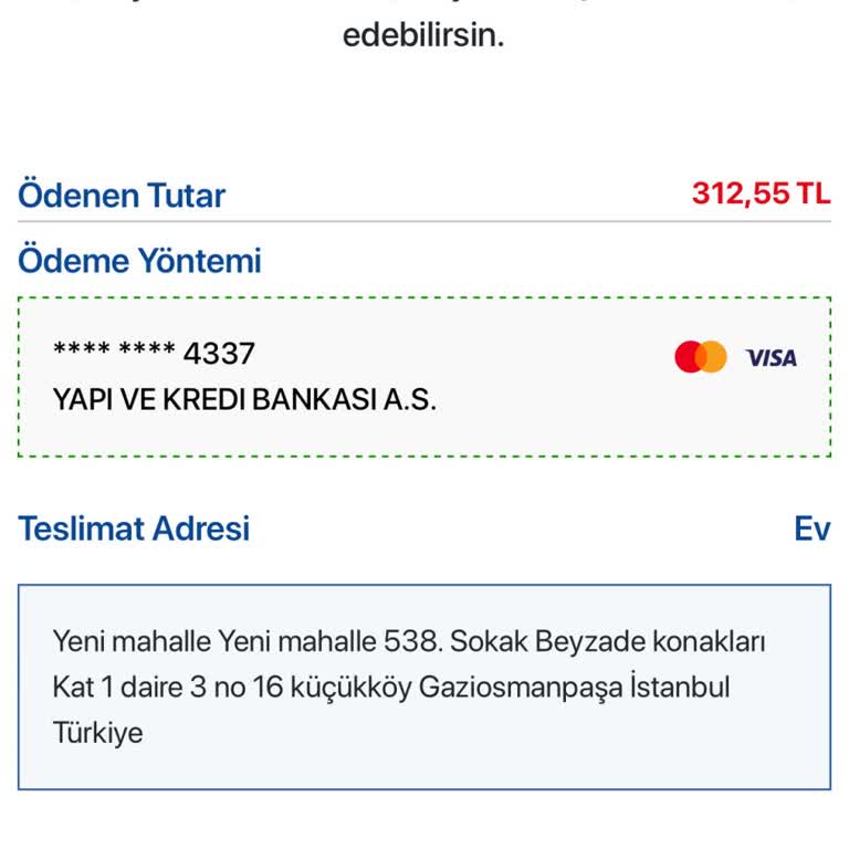 Teslim Edilmeyen Sipariş Ve İlgisiz Müşteri Hizmetleri